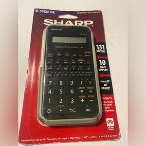Sharp EL-501XB-GR Scientific Calculator 131 functions 10 digit display New